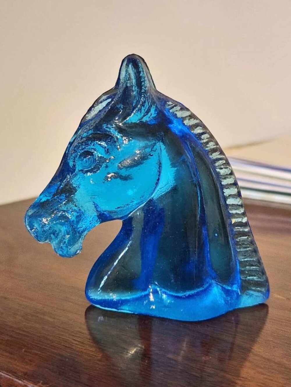 Vintage Kanawha Glass horse head